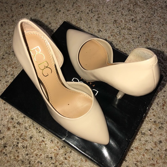 BCBG Nude heels - Picture 2 of 4